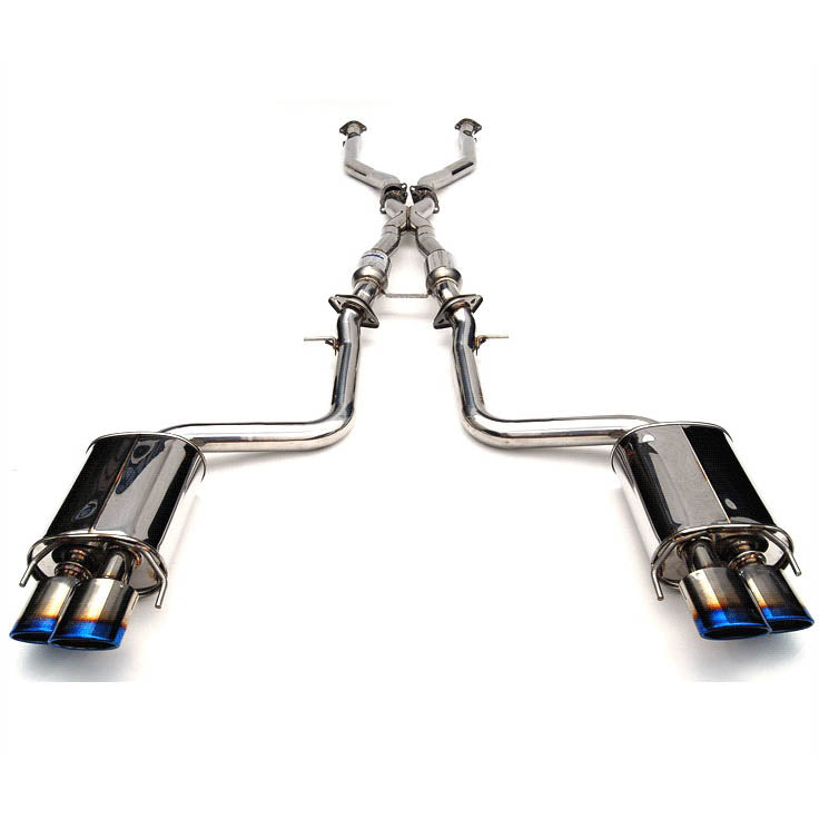 Invidia Q300 Cat-Back Exhaust System w/ Quad Rolled Ti Tips, 2014+ RCF