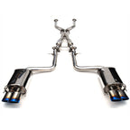 Invidia Q300 Cat-Back Exhaust System w/ Quad Rolled Ti Tips, 2014+ RCF