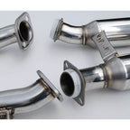 Invidia Q300 Cat-Back Exhaust System w/ Quad Rolled Ti Tips, 2014+ RCF - Angle 3