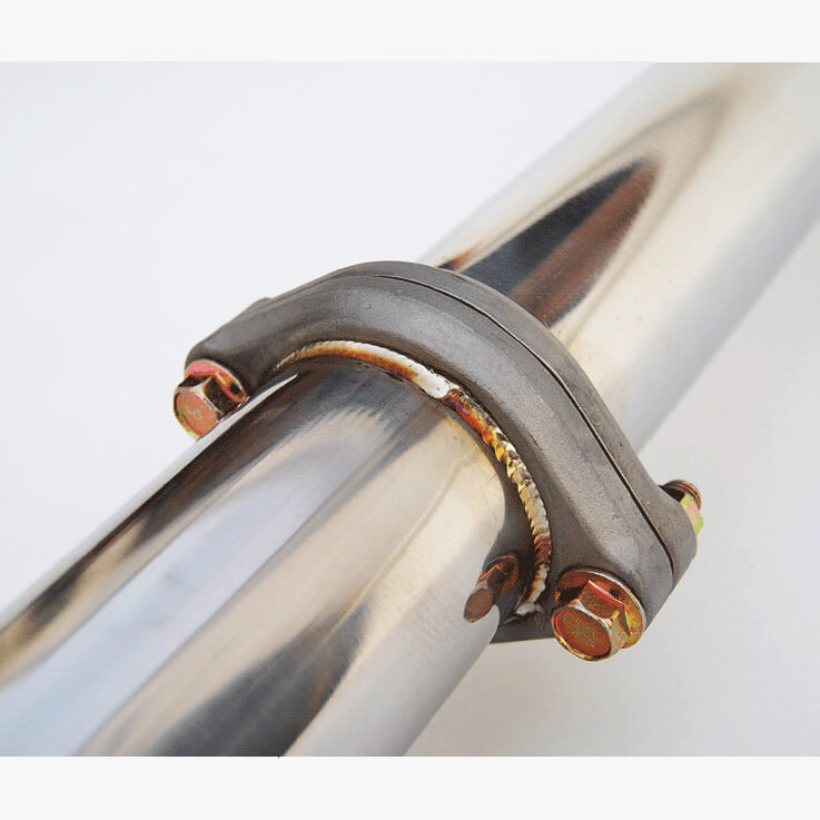 Invidia Q300 Cat-Back Exhaust System w/ Rolled 110mm SS Tip, 2012+ Civic Si Coupe - Angle 3