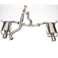 Invidia Q300 Cat-Back Exhaust System w/ Rolled 110mm SS Tips, 2014-2018 Forester XT