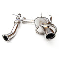 Invidia Q300 Cat-Back Exhaust System w/ Single 110mm SS Tip, 2000-2009 S2000