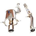 Invidia Q300 Cat-Back Exhaust System w/ Single Rolled 110mm SS Tip, 2002-2007 WRX & 2004-2007 STi