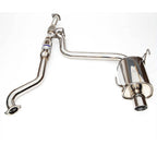 Invidia Q300 Cat-Back Exhaust System w/ Single Rolled 110mm SS Tip, 2008-2010 WRX (Sedan)