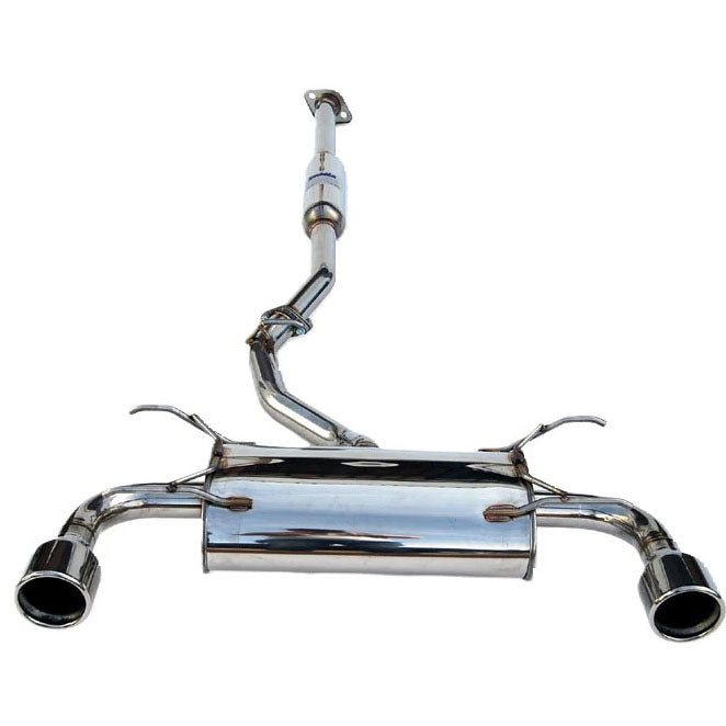 Invidia Q300 Cat-Back Exhaust w/ Dual Rolled 101mm SS Tips, 2013-2020 BRZ/FR-S/86