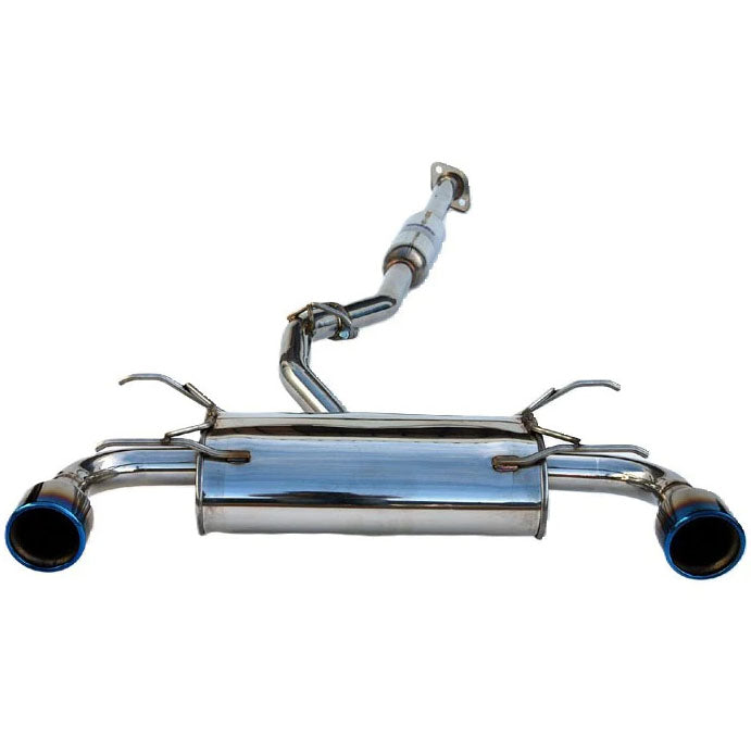 Invidia Q300 Cat-Back Exhaust w/ Dual Rolled 101mm Ti Tips, 2013-2020 BRZ/FR-S/86