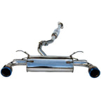 Invidia Q300 Cat-Back Exhaust w/ Dual Rolled 101mm Ti Tips, 2013-2020 BRZ/FR-S/86