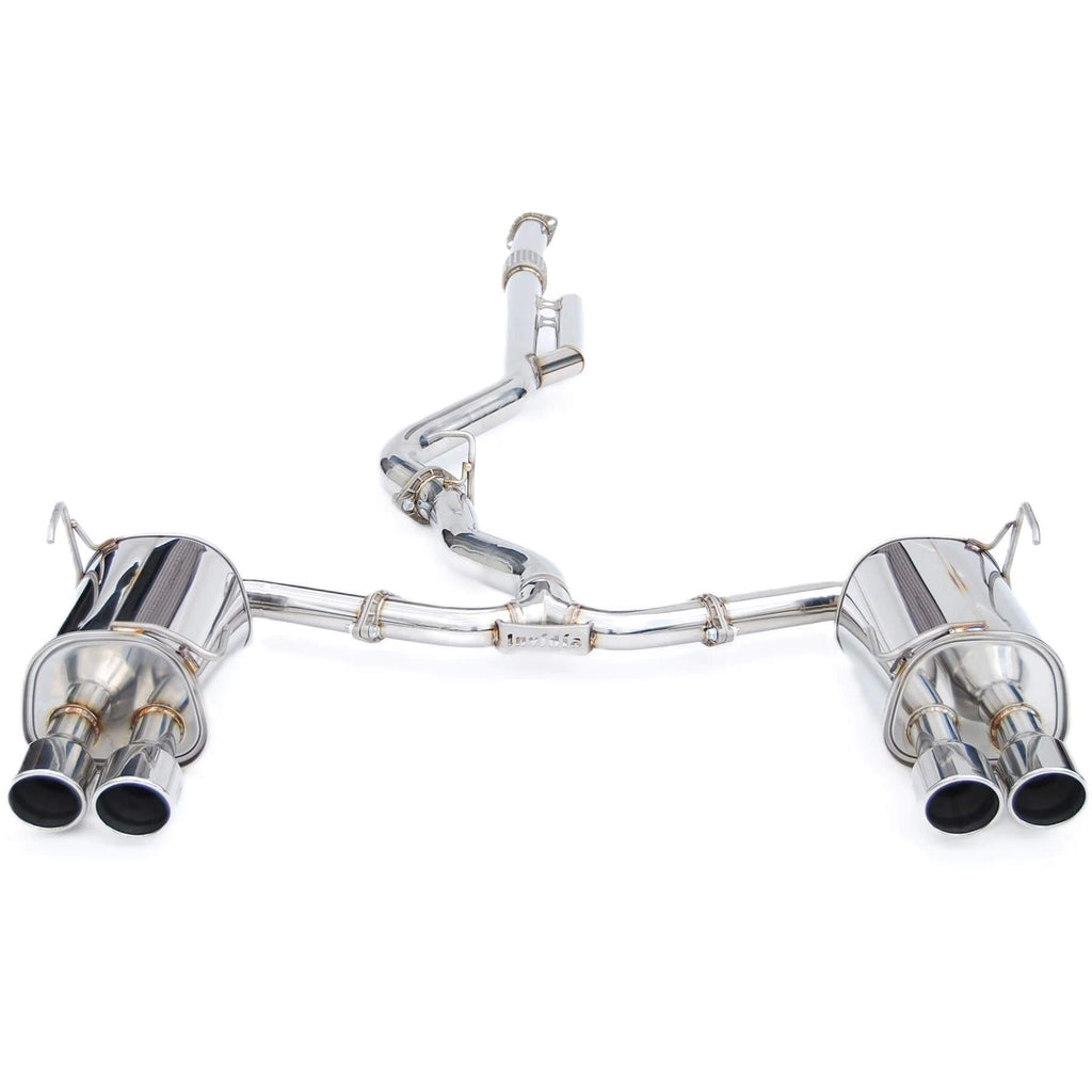 Invidia Q300 Cat-Back Exhaust w/ Quad 110mm SS Tips, 2022-2026 WRX