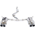 Invidia Q300 Cat-Back Exhaust w/ Quad 110mm SS Tips, 2022-2026 WRX