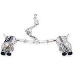 Invidia Q300 Cat-Back Exhaust w/ Quad 110mm SS Tips, 2022-2026 WRX