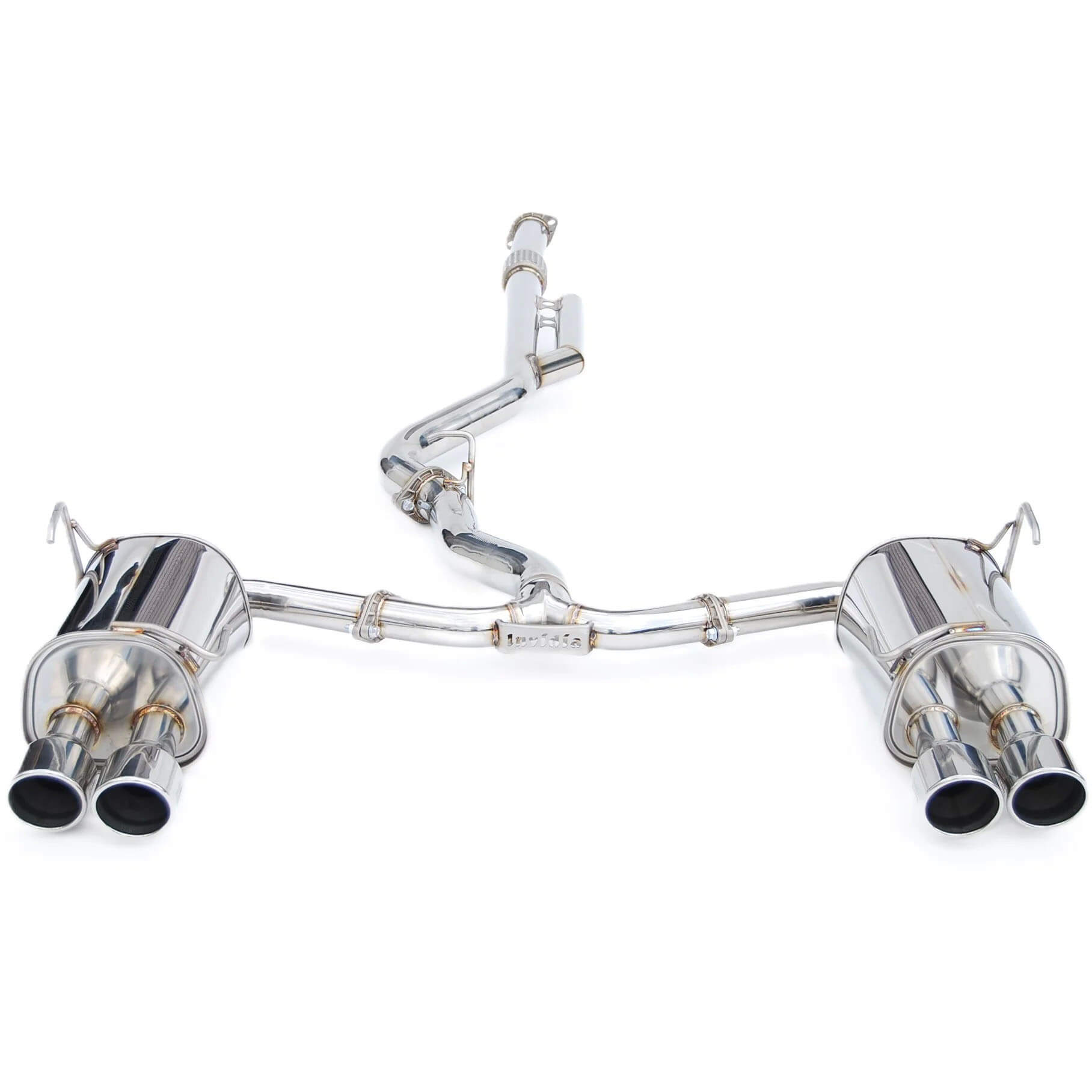 Invidia Q300 Cat-Back Exhaust w/ Quad 110mm SS Tips, 2022-2026 WRX