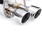 Invidia Q300 Cat-Back Exhaust w/ Quad 110mm SS Tips, 2022-2026 WRX - Angle 7