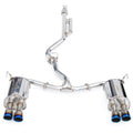 Invidia Q300 Cat-Back Exhaust w/ Quad Burnt 110mm Ti Tips, 2022-2026 WRX
