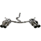 Invidia Q300 Cat-Back Exhaust w/ Quad Single-Layer 101mm SS Tips, 2015-2021 STi & 2015-2021 WRX