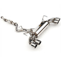 Invidia Q300 Quad Tip Cat-Back Exhaust w/ Rolled 110mm SS Tips, 2008-2014 STi & 2011-2014 WRX (Hatch)