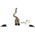 Invidia R400 Cat-Back Exhaust System w/ Dual Rolled 110mm Ti Tips, 2023-2025 GR Corolla