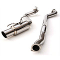 Invidia Racing Cat-Back Exhaust w/ 101mm Ti Tip, 2008-2014 WRX & STi (Hatch)