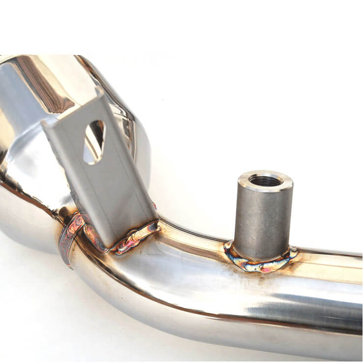Invidia Test Pipes w/ High Flow Cat. (60mm), 2003-2009 Nissan 350Z / Infinity G35/FX35 - Angle 3