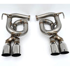 Invidia Twin Loop Axle-Back Exhaust System w/ Single-Layer 89mm SS Tips, 2022-2026 WRX