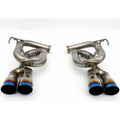 Invidia Twin Loop Axle-Back Exhaust System w/ Single-Layer 89mm Ti Tips, 2022-2026 WRX