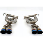 Invidia Twin Loop Axle-Back Exhaust System w/ Single-Layer 89mm Ti Tips, 2022-2026 WRX