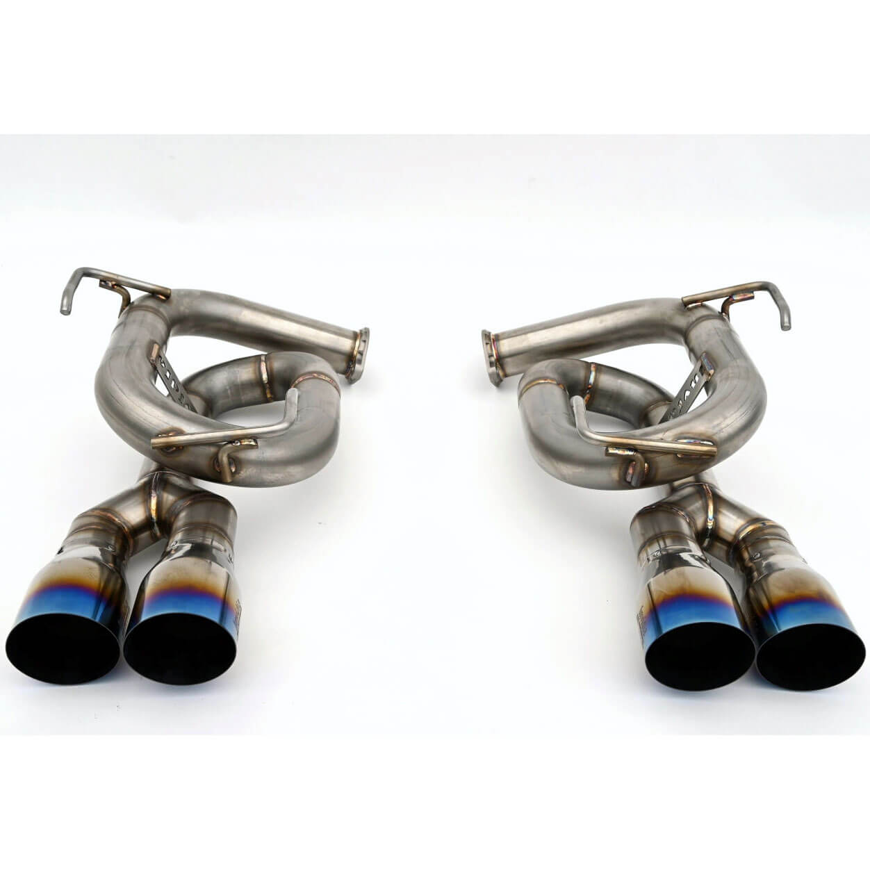 Invidia Twin Loop Axle-Back Exhaust System w/ Single-Layer 89mm Ti Tips, 2022-2026 WRX