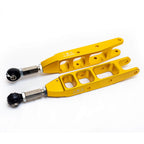 ISC Adjustable Rear Control Arms V3 (Gold, Pair/2), 2008-2026 WRX/STi & 2013-2026 BRZ/GR86