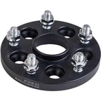 ISC Wheel Adapters (5x100 > 5x114, 15mm, Set/4, Black), 2002-2014 WRX & 2004 STi - Angle 2