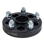 ISC Wheel Adapters (5x100 > 5x114, 25mm, Pair/4, Black), 2002-2014 WRX & 2004 STi - Angle 2