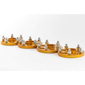 ISC Wheel Adapters (5x100 > 5x114, 25mm, Pair/4, Gold), 2002-2014 WRX & 2004 STi