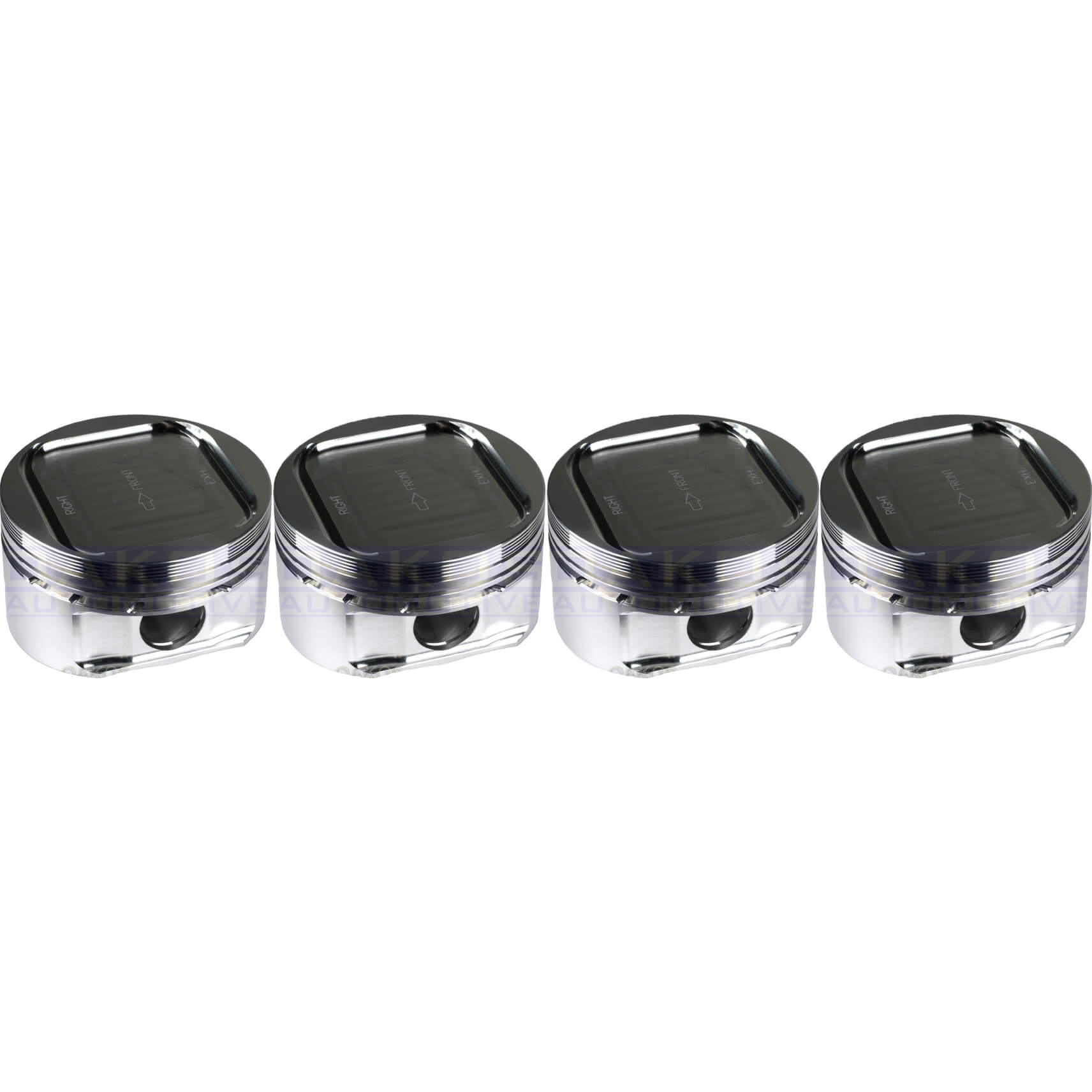 JE Forged Pistons (88mm, 9.5cr, Set/4), Ford 2.3L EcoBoost
