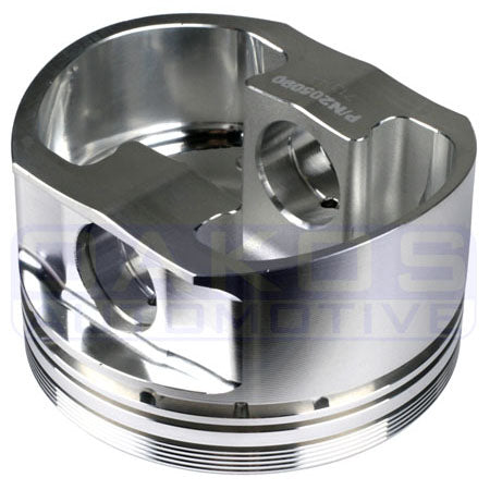 JE Forged Pistons (92.5mm, 9.5cr, Set/4), 2002-2005 WRX - Angle 2