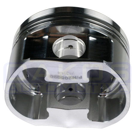 JE Forged Pistons (93mm, 9.5cr, Set/4), 2002-2005 WRX - Angle 3