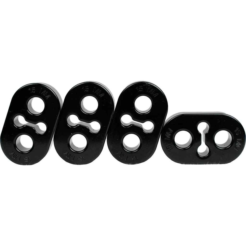 Kartboy Exhaust Hanger (15mm, Black), 2002-2007 WRX & 2004-2007 STi