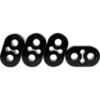 Kartboy Exhaust Hanger (15mm, Black), 2002-2007 WRX & 2004-2007 STi