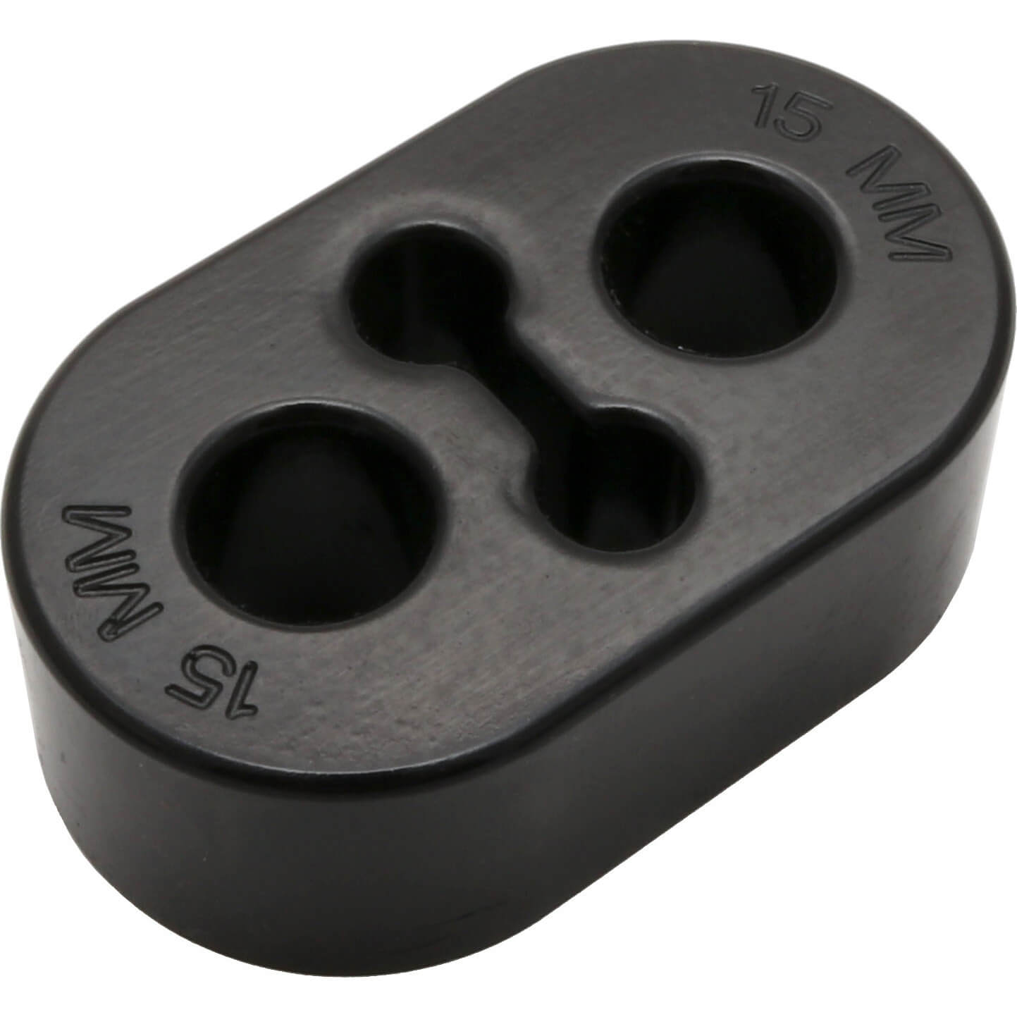 Kartboy Exhaust Hanger (15mm, Black), 2002-2007 WRX & 2004-2007 STi - Angle 3