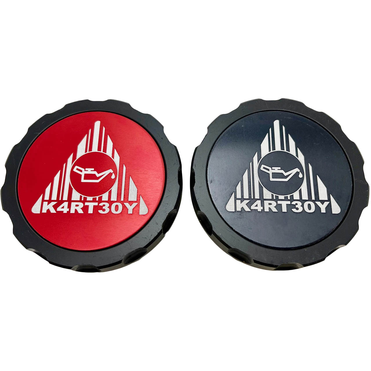 Kartboy v2 Oil Cap (Anodized Aluminum, Black), 2002-2025 WRX & 2004-2021 STi