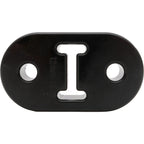 Kartboy XL Long Exhaust Hanger (12mm), Black, 2008-2026 WRX/STi & BRZ/FR-S/86 - Angle 4