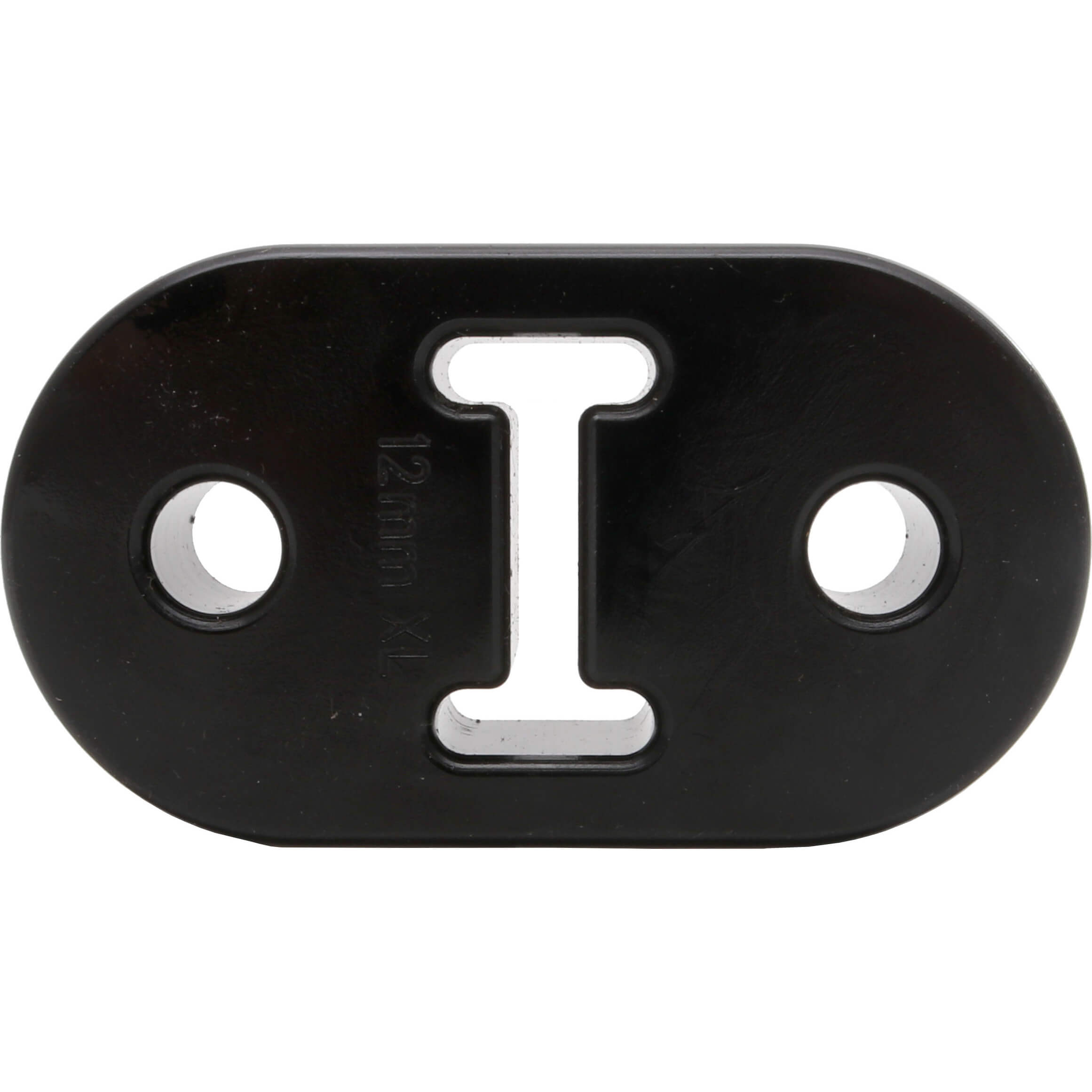Kartboy XL Long Exhaust Hanger (12mm), Black, 2008-2026 WRX/STi & BRZ/FR-S/86 - Angle 4