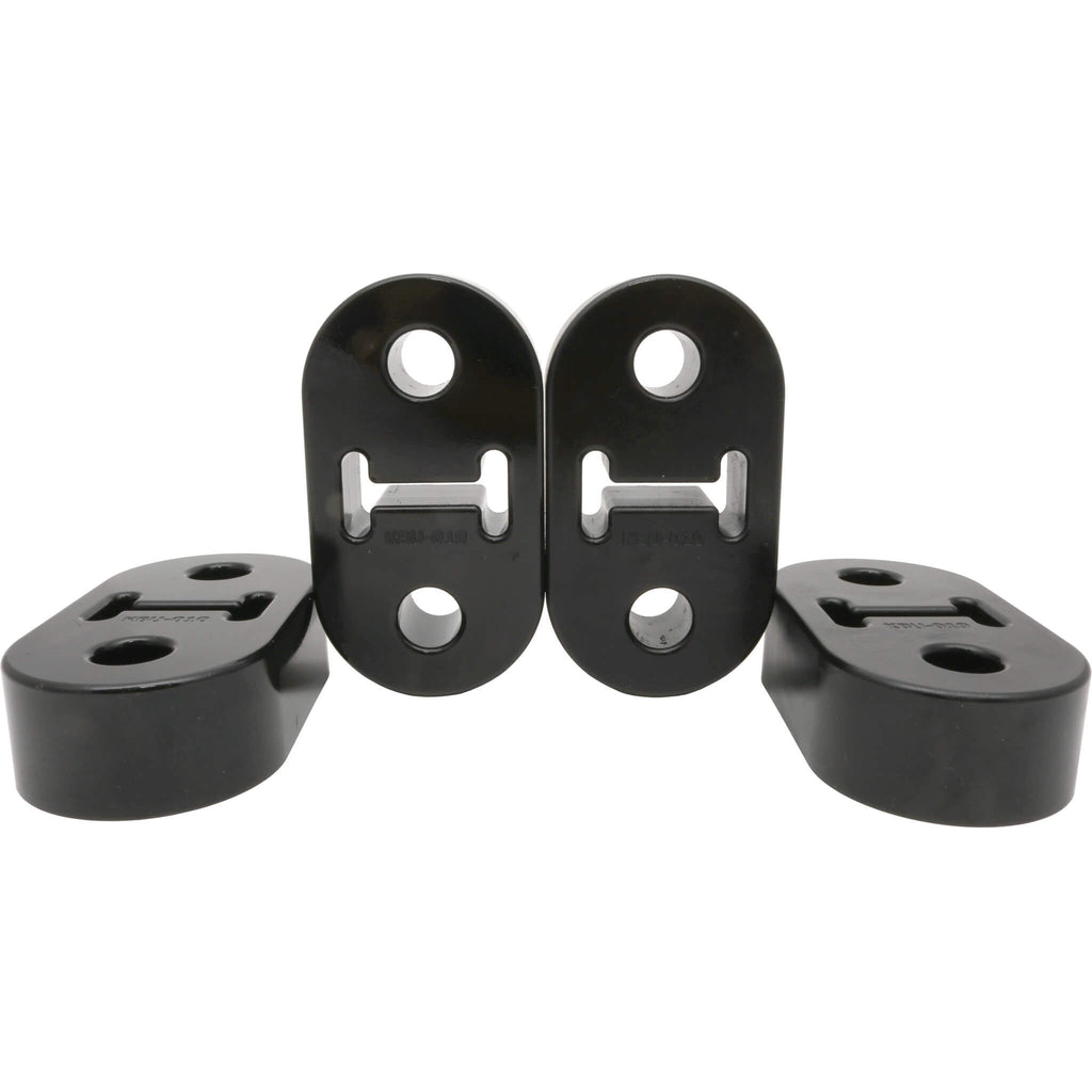 Kartboy XL Long Exhaust Hanger (15mm, Black), 2002-2007 WRX & 2004-2007 STi