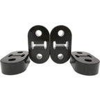 Kartboy XL Long Exhaust Hanger (15mm, Black), 2002-2007 WRX & 2004-2007 STi