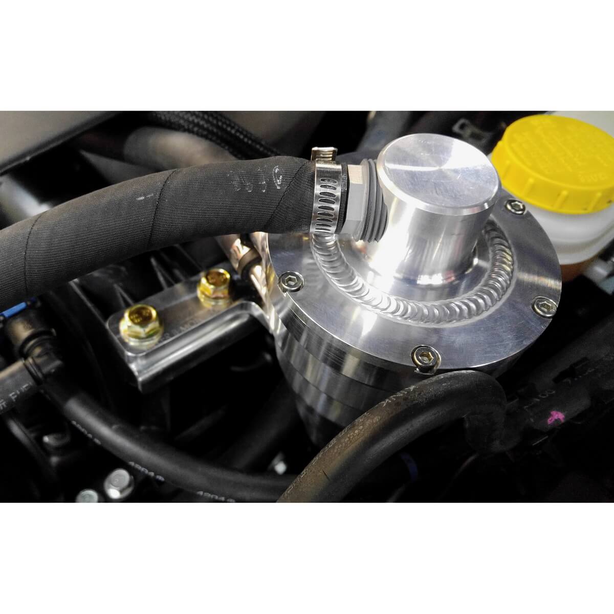 Killer B Air/Oil Separator (Complete Kit), 2015-2021 WRX - Angle 2
