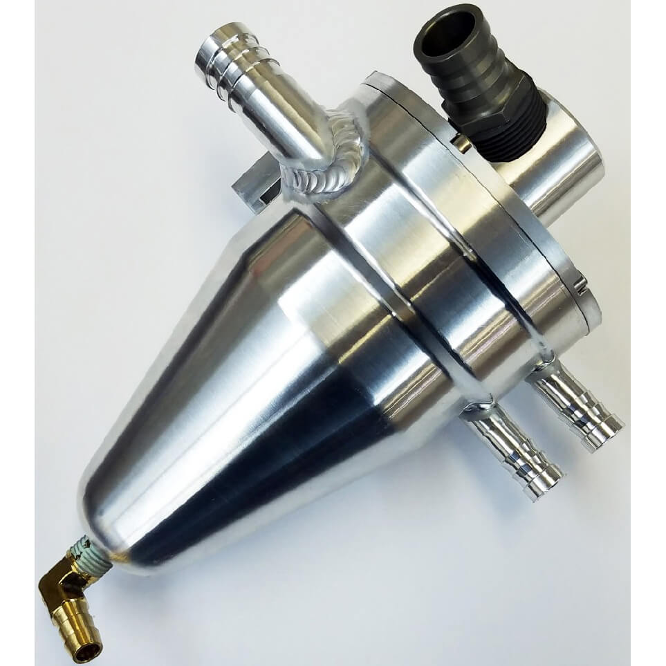 Killer B Air/Oil Separator (Complete Kit), 2008-2014 WRX & STi - Angle 2