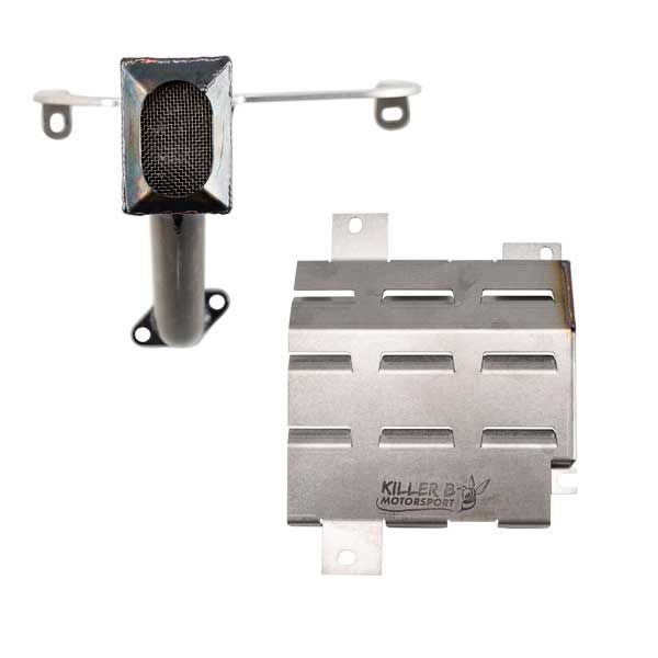 Killer B High Flow Ultimate Oil Pickup Baffle Combo, 2002-2014 WRX & 2004-2021 STi - Angle 2