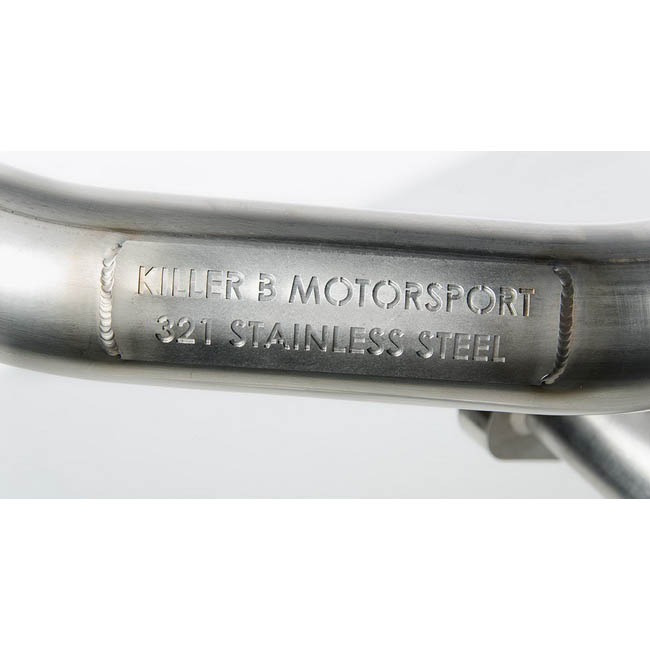 Killer B Holy Header Equal Length 321SS Header, 2002-2014 WRX & 2004-2021 STi - Angle 4