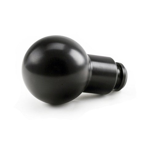 Killer B Round Delrin Shift Knob (Brushed Black), 2002-2014 WRX - Angle 3