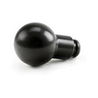 Killer B Round Delrin Shift Knob (Brushed Black), 2002-2014 WRX - Angle 3