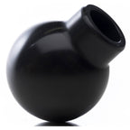 Killer B Round Delrin Shift Knob w/ Lockout (Brushed Black), 2004-2021 STi, 2015+ WRX & 2013+ BRZ/86 - Angle 2
