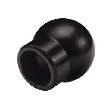 Killer B Round Delrin Shift Knob w/ Lockout (Brushed Black), 2022-2025 BRZ & GR86 - Angle 2
