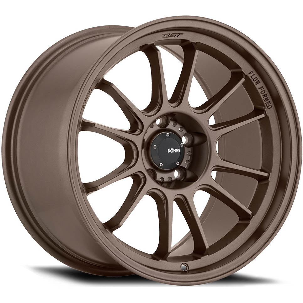 Konig Hypergram Wheel - 18x9.5 / +35 / 5x114.3 - Race Bronze